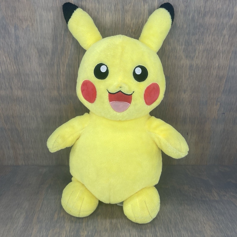 Build a Bear Pokémon Pikachu Plush Stuffed Animal Nintendo 2017 25th ANNIVERSARY